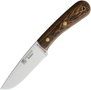 Joker Montanero Fixed Blade 14C28N Stainless Bocote Wood Knife