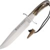 Joker Bowie 9.45 Fixed Blade N695 Stag Bone Handle Spanish