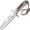 Joker Bowie Stag Fixed Blade Knife 1.4116 Stainless Spain