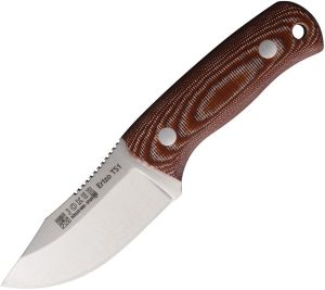 Joker Erizo TS1 Fixed Blade Knife N695 Brown Micarta