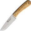 Joker Montanero Fixed Blade 14C28N Curly Birch Spanish Knife