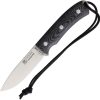 JKRCM120.jpg Joker Bushcrafter Fixed Blade N695 Stainless Black Micarta