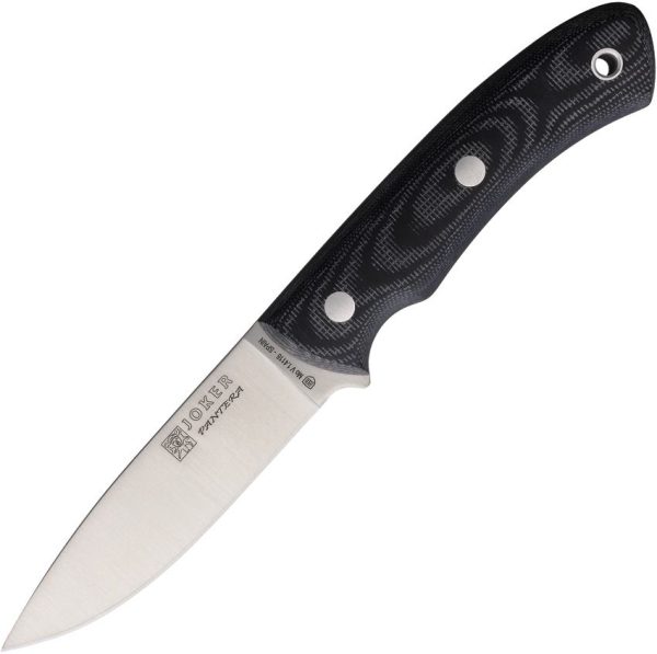 Joker Pantera Black Jute - 1.4116 Stainless Fixed Blade