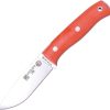 Joker Bushcraft Survival Fixed Blade Knife 1.4116 Orange Micarta