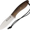 Joker Canadiense Bushcraft Fixed Blade 14C28N Walnut