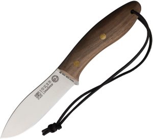 Joker Canadiense Bushcraft Fixed Blade 14C28N Walnut