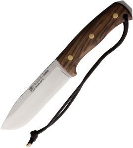 JKRCN125.jpg Joker Nomad Fixed Blade Knife 5" N695 Walnut Handle Spain