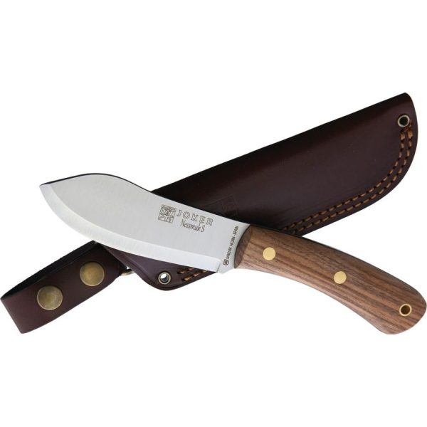 Joker Nessmuk S Fixed Blade 14C28N Walnut Knife Spain