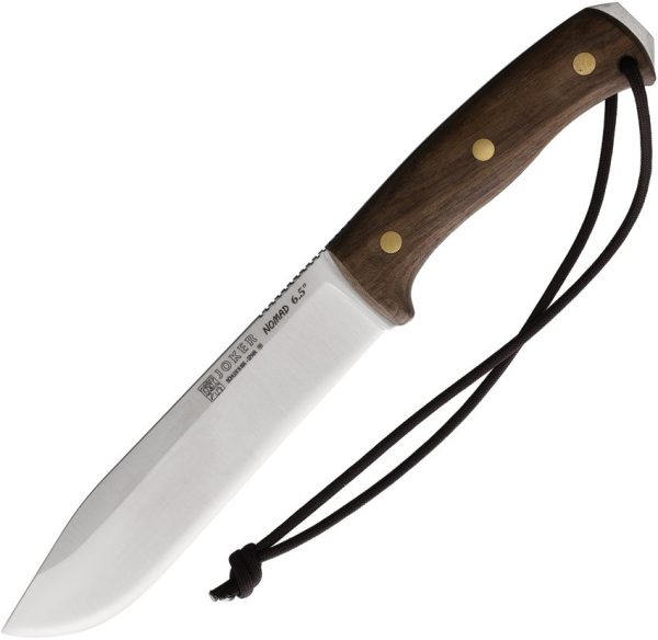 Joker Nomad 6.5 Walnut Fixed Blade N695 Stainless Knife