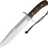 Joker Bowie Walnut Fixed Blade Knife N695 Stainless Steel