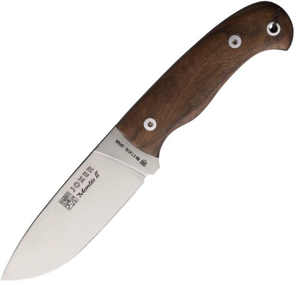 Joker Montes II Outdoor Fixed Blade Knife 1.4116 Stainless Walnut