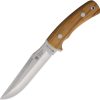 Joker Gamo Fixed Blade Knife 6" Satin Stainless Olive Wood