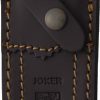 Joker Gamo Fixed Blade Knife 6" Satin Stainless Olive Wood