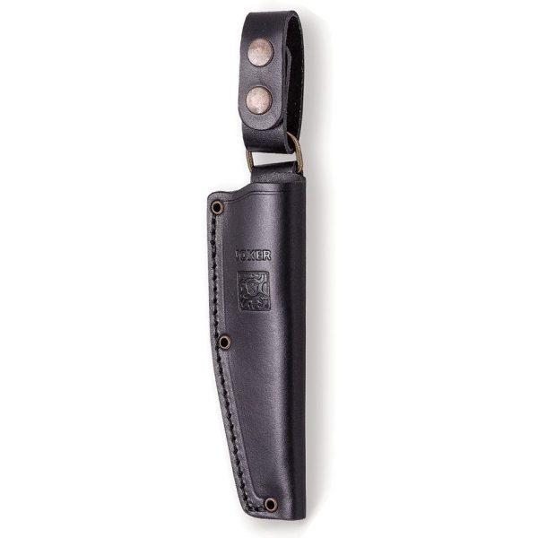 Joker Bushcraft Fixed Blade N695 Stainless Black Micarta