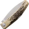 Joker Becada Lockback Stag Bone Folding Knife 14C28N Blade