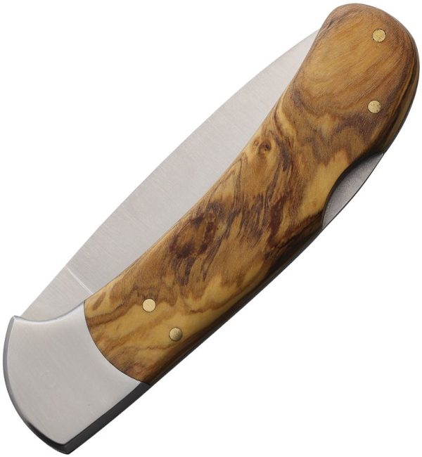 Joker Cocker Lockback Folding Knife Olive Wood 3.25" Blade
