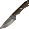 Join or Die Bushcraft Fixed Blade 80CrV2 Carbon Steel Green Micarta