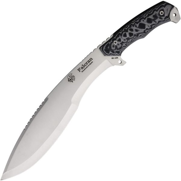 J&V Adventure Knives Falcran Fixed Blade 10.88" MV-58 Steel