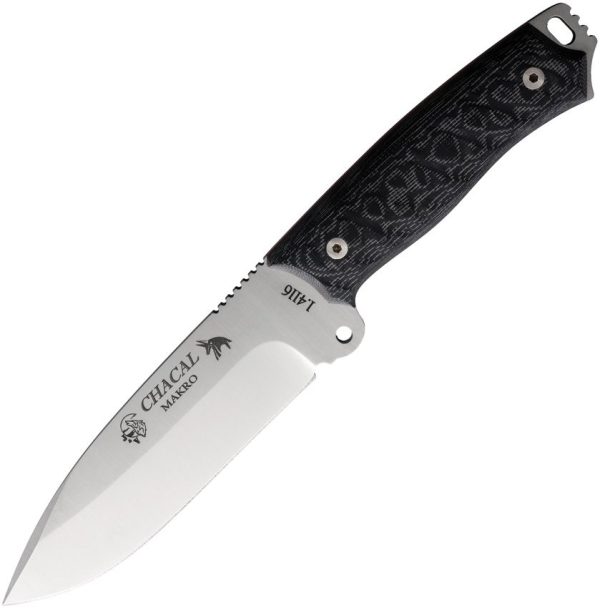J&V Adventure Chacal Makro Fixed Blade Knife 5.75" 1.4116