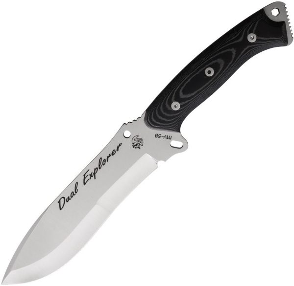 J&V Adventure Dual Explorer Fixed Blade Knife 6.88" MV-58