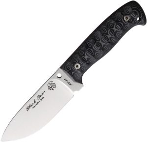 J&V Adventure Knives Black Bear Fixed Blade 4.25" MV-58