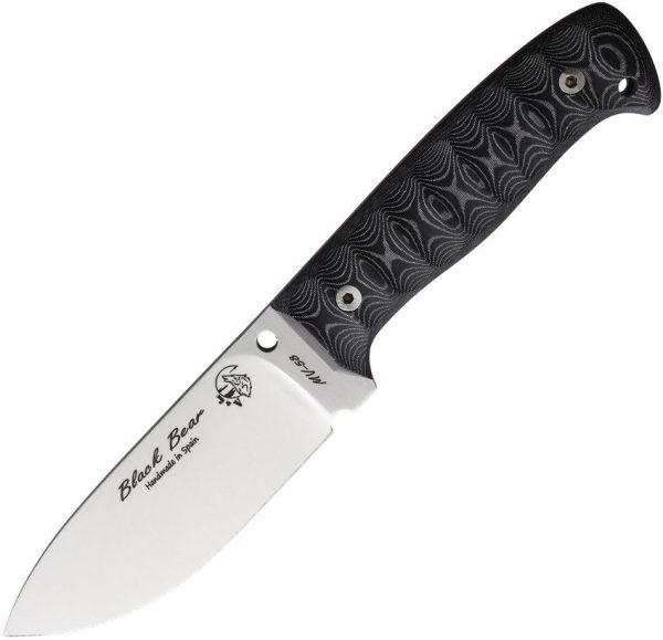J&V Adventure Knives Black Bear Fixed Blade 4.25" MV-58