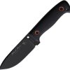 J&V Adventure Knives Black Bear Fixed Blade 4.25" MV-58