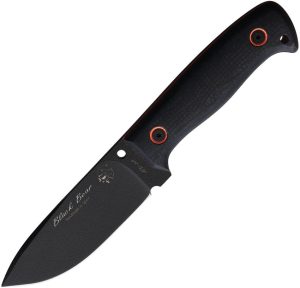 J&V Adventure Knives Black Bear Fixed Blade 4.25" MV-58