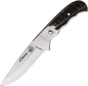J&V Adventure Knives Lince Fixed Blade 4.13" MV-58 Stag