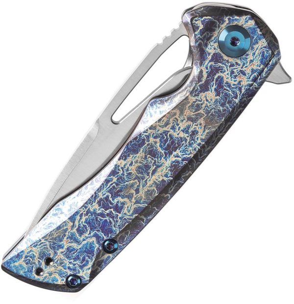 Kansept Kryo Framelock Lightning Anodized Titanium