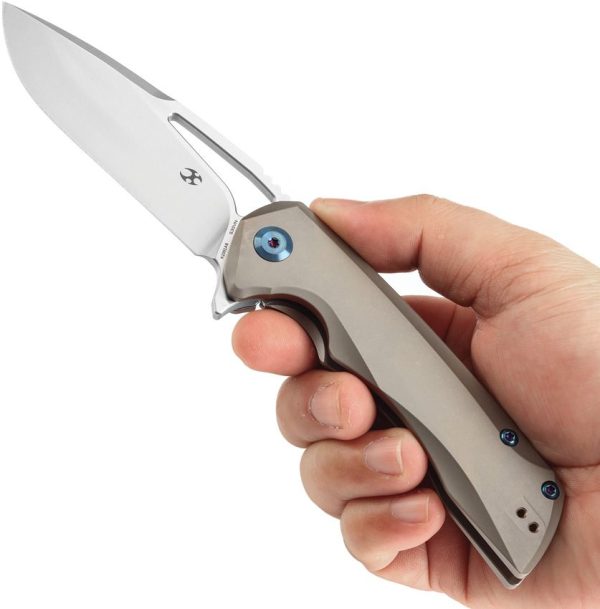 Kansept Kryo Framelock Micro Mill Titanium