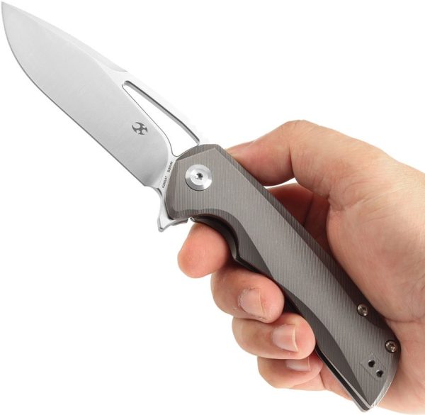 Kansept Kryo Framelock Bronze Anodized Titanium