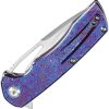 Kansept Kryo Framelock Timascus Handle