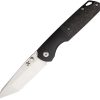 Kansept Warrior Framelock Black Titanium Carbon Fiber