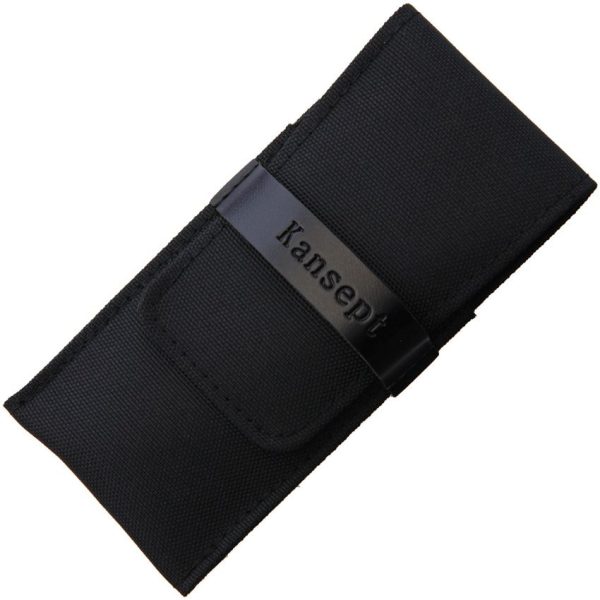 Kansept Warrior Framelock Black Titanium Carbon Fiber