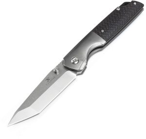 Kansept Warrior Framelock Titanium Carbon Fiber