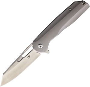 Kansept Shard Framelock Gray Titanium