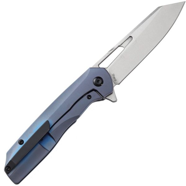 Kansept Shard Framelock Blue Anodized