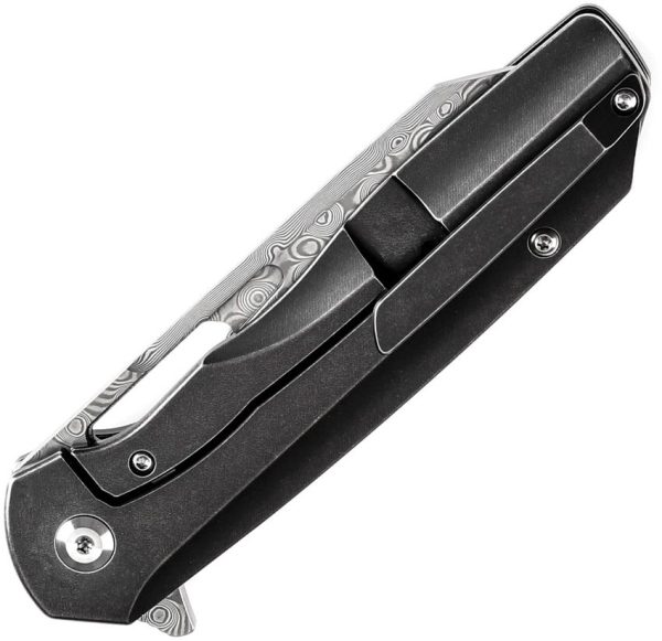 Kansept Shard Framelock Damascus CF