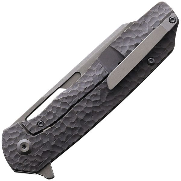 Kansept Shard Framelock Circle Titanium