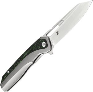 Kansept Shard Framelock CF Left-Handed - Titanium