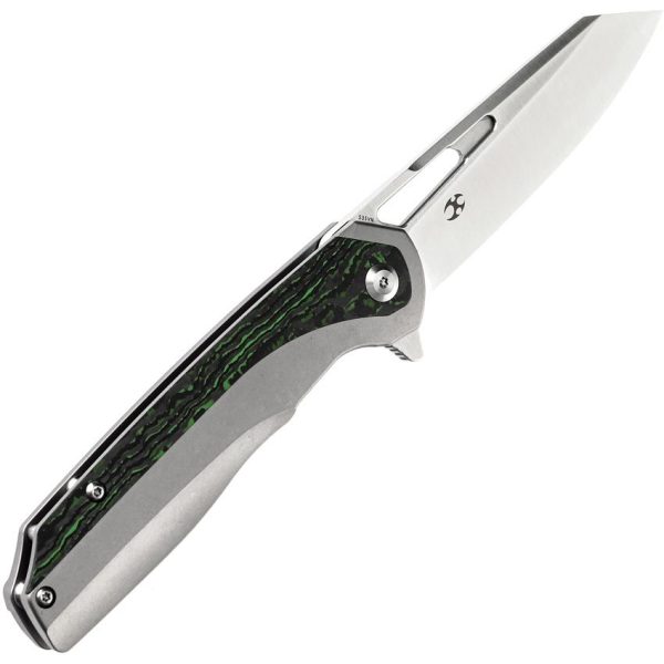 Kansept Shard Framelock CF Left-Handed - Titanium
