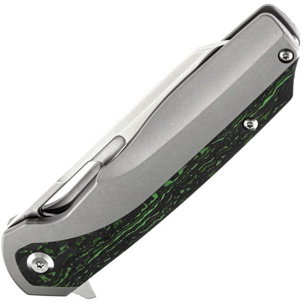 Kansept Shard Framelock CF Left-Handed - Titanium