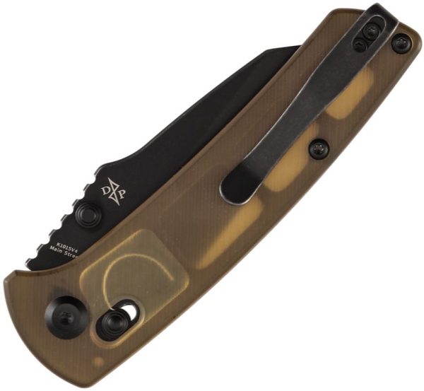 Kansept Main Street Crossbar Lock Amber - Wharncliffe