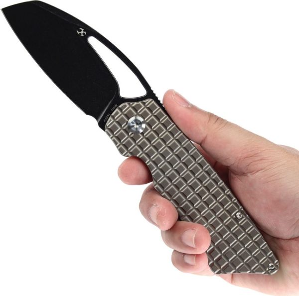 Kansept Goblin XL Framelock Titanium S35VN