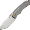 Kansept Pelican EDC Framelock Gray Titanium