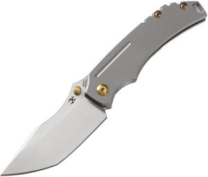 Kansept Pelican EDC Framelock Gray Titanium