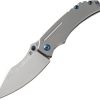 Kansept Pelican EDC Framelock Blue Drop Point