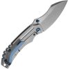 Kansept Pelican EDC Framelock Blue Drop Point