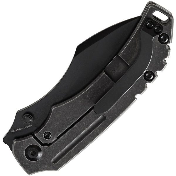 Kansept Pelican EDC Framelock Black Drop Point